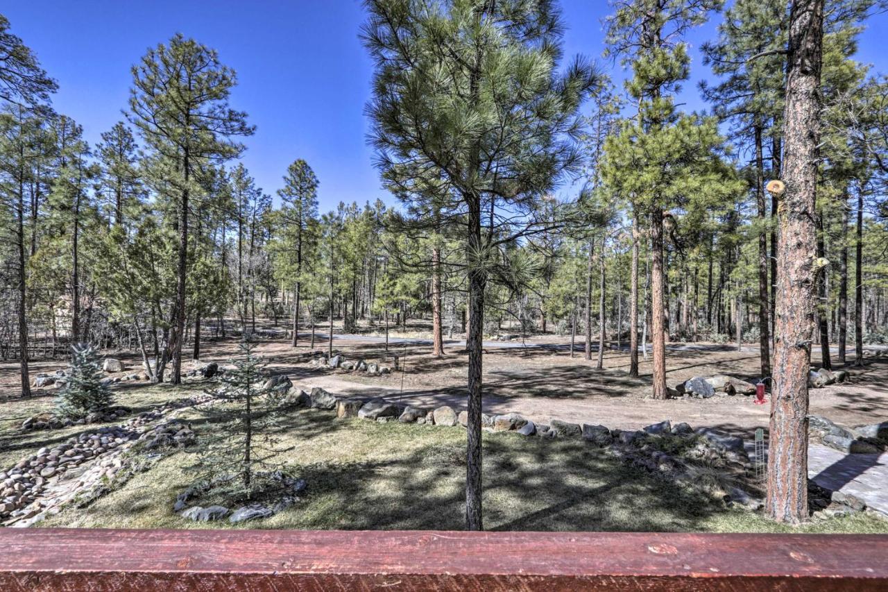 Lakeside Cabin On 2 Acres With Fire Pit And Hot Tub! Pinetop-Lakeside Exteriér fotografie