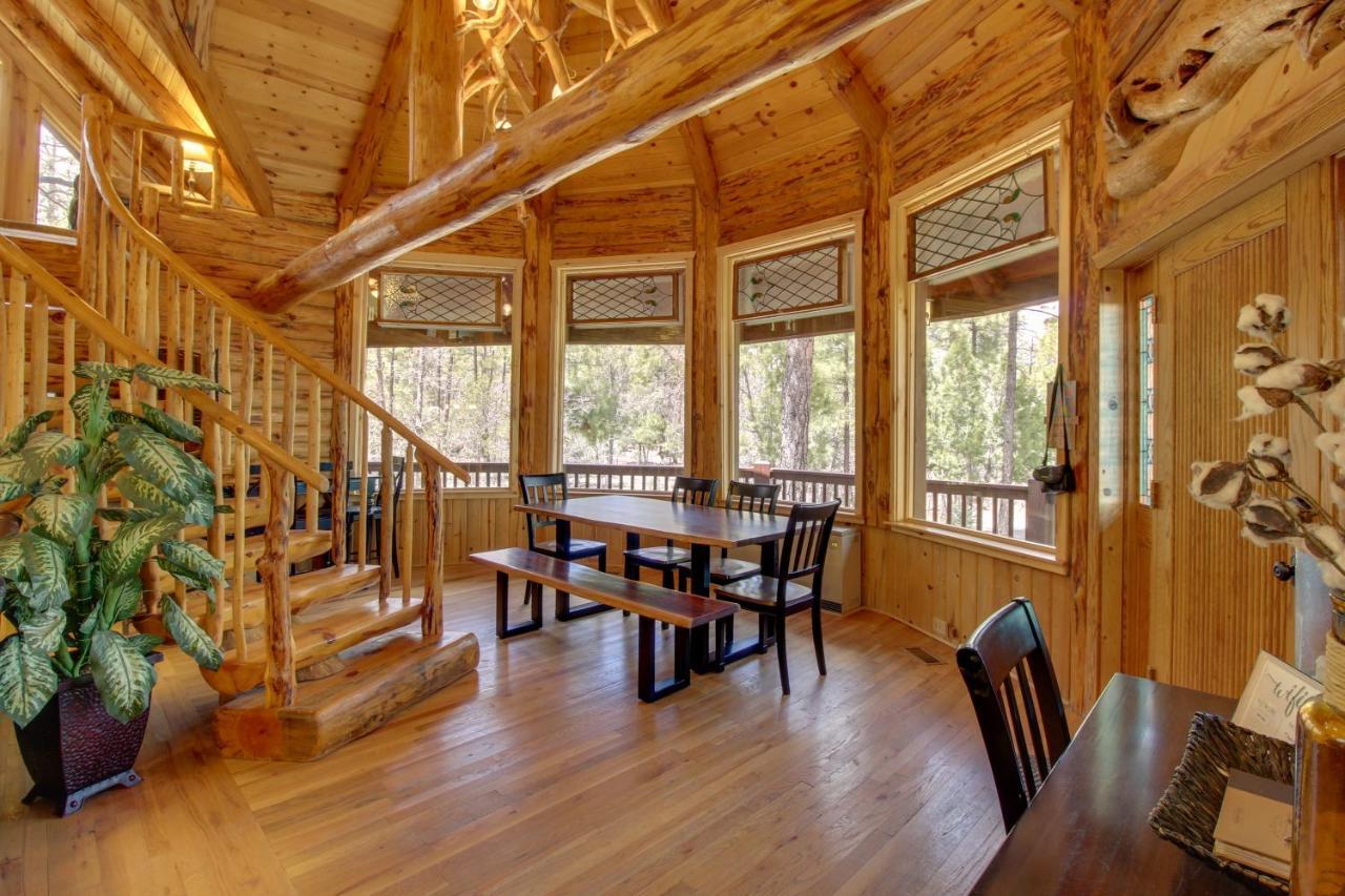 Lakeside Cabin On 2 Acres With Fire Pit And Hot Tub! Pinetop-Lakeside Exteriér fotografie