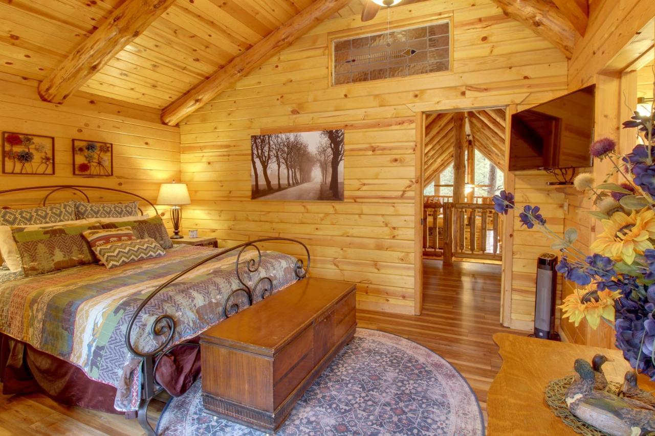 Lakeside Cabin On 2 Acres With Fire Pit And Hot Tub! Pinetop-Lakeside Exteriér fotografie