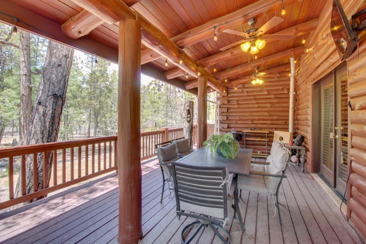 Lakeside Cabin On 2 Acres With Fire Pit And Hot Tub! Pinetop-Lakeside Exteriér fotografie