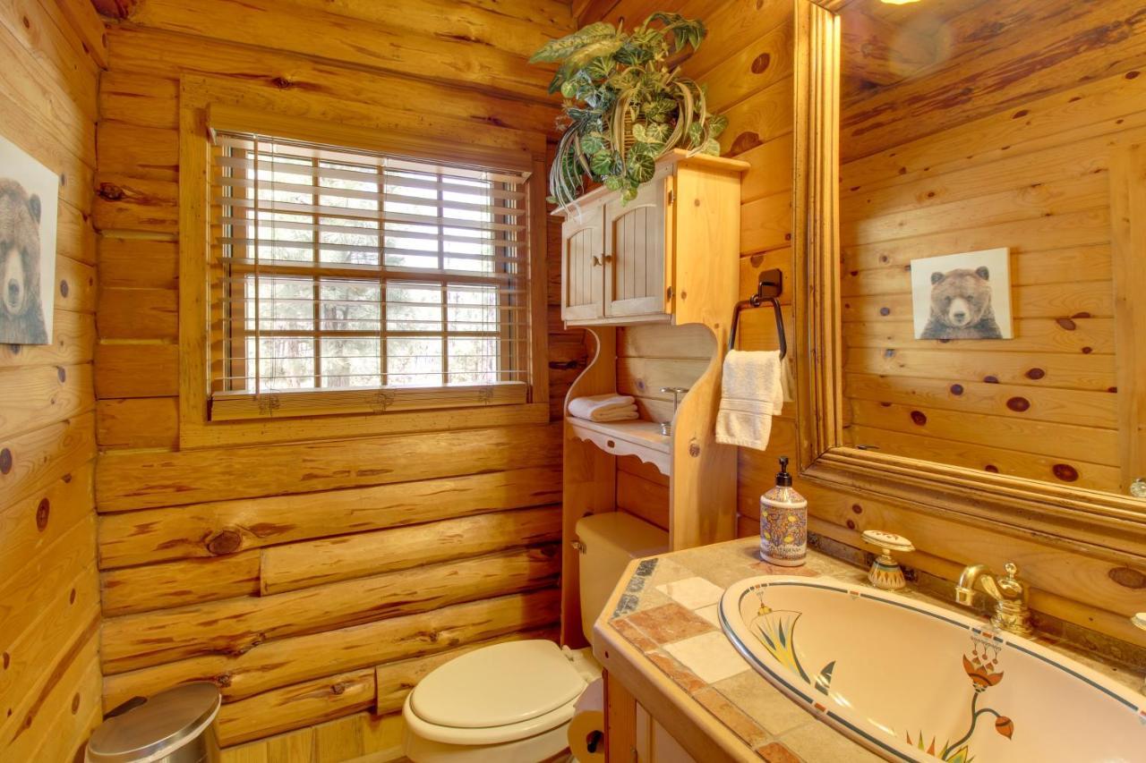 Lakeside Cabin On 2 Acres With Fire Pit And Hot Tub! Pinetop-Lakeside Exteriér fotografie