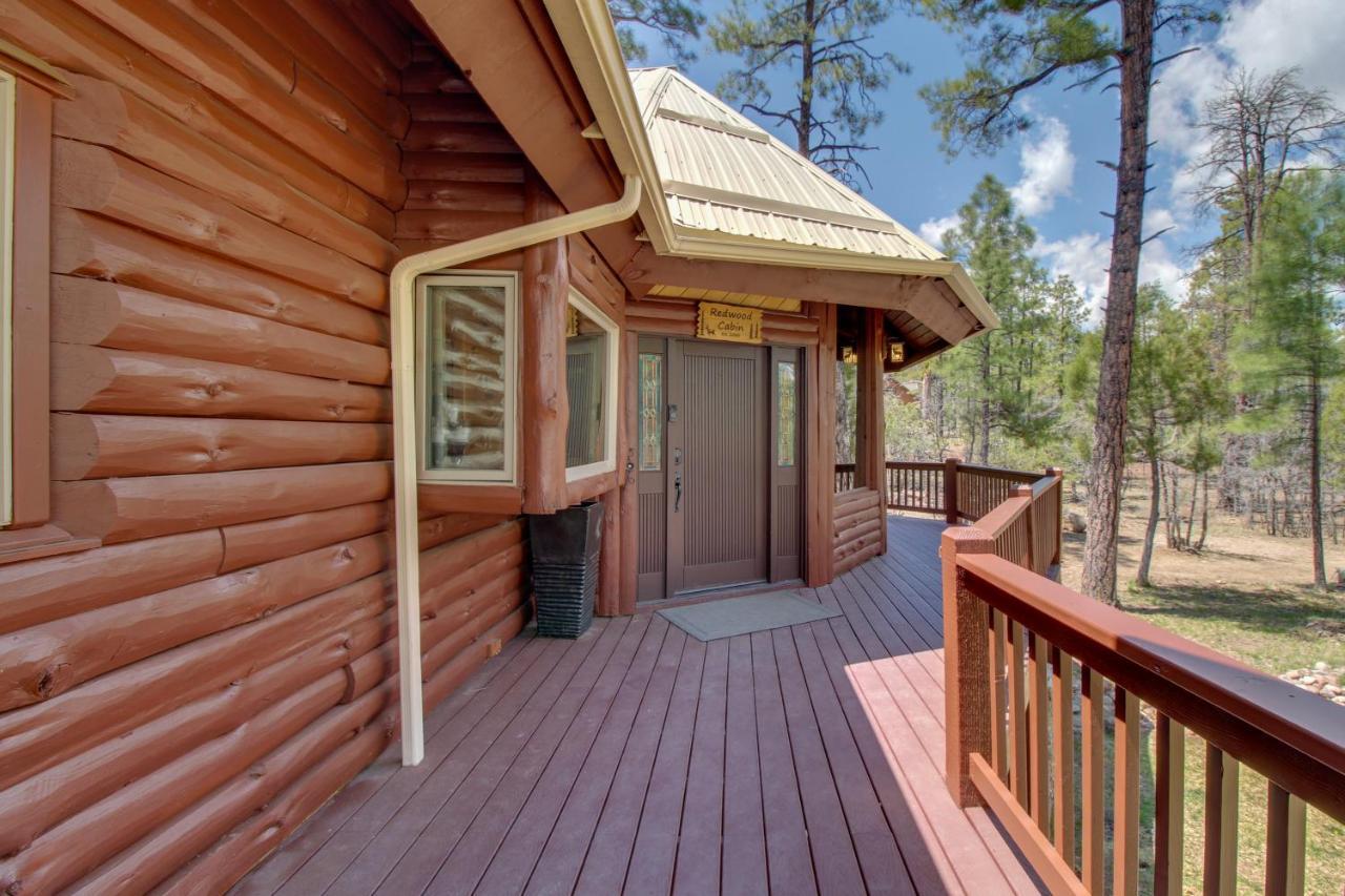 Lakeside Cabin On 2 Acres With Fire Pit And Hot Tub! Pinetop-Lakeside Exteriér fotografie