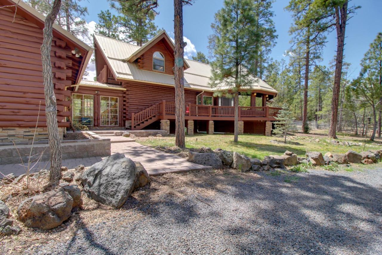 Lakeside Cabin On 2 Acres With Fire Pit And Hot Tub! Pinetop-Lakeside Exteriér fotografie