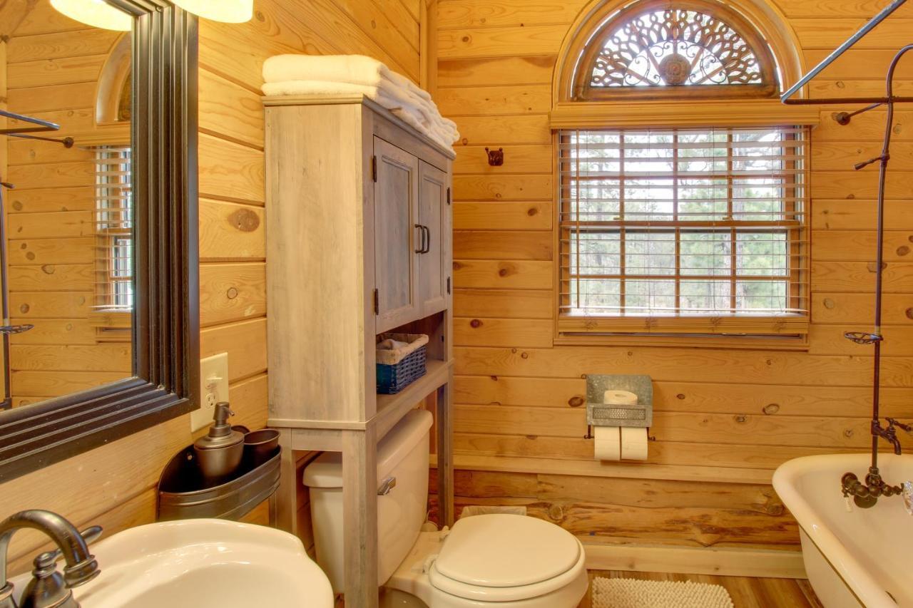 Lakeside Cabin On 2 Acres With Fire Pit And Hot Tub! Pinetop-Lakeside Exteriér fotografie