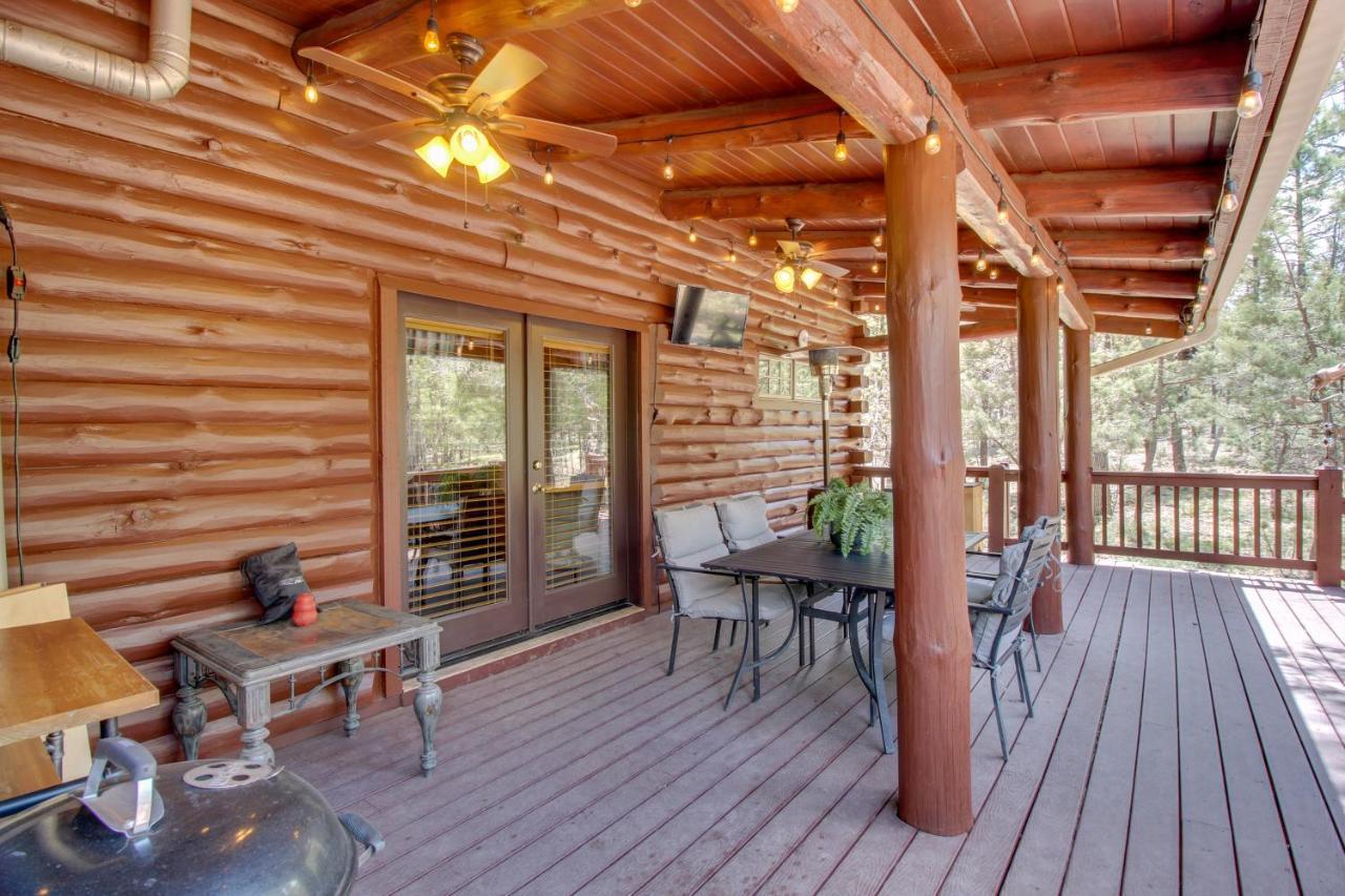 Lakeside Cabin On 2 Acres With Fire Pit And Hot Tub! Pinetop-Lakeside Exteriér fotografie